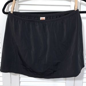 N/A 🚫 Swim skirt black all-in-one swimsuit bottom (10)